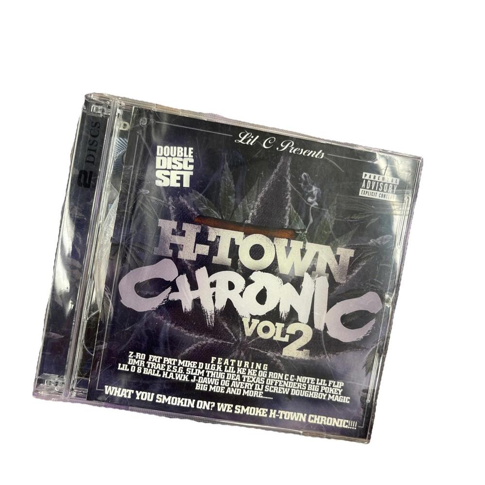 LIL C PRESENTS H-TOWN CHRONIC PART 2-DISC VOL 2 CD NEW HOUSTON GANGSTA RAP H73